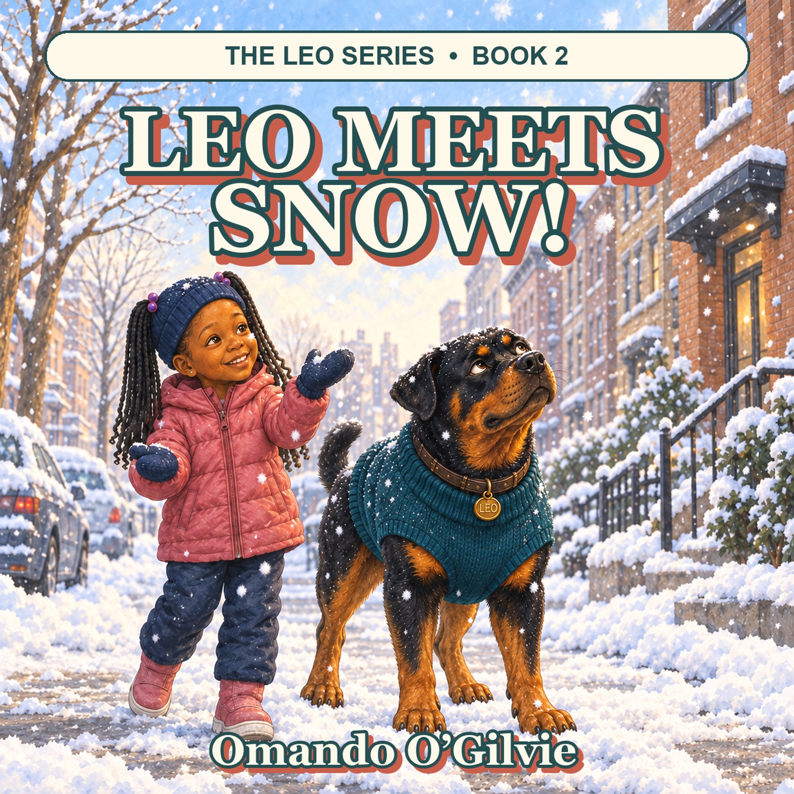 Leo Meets Snow official front cover